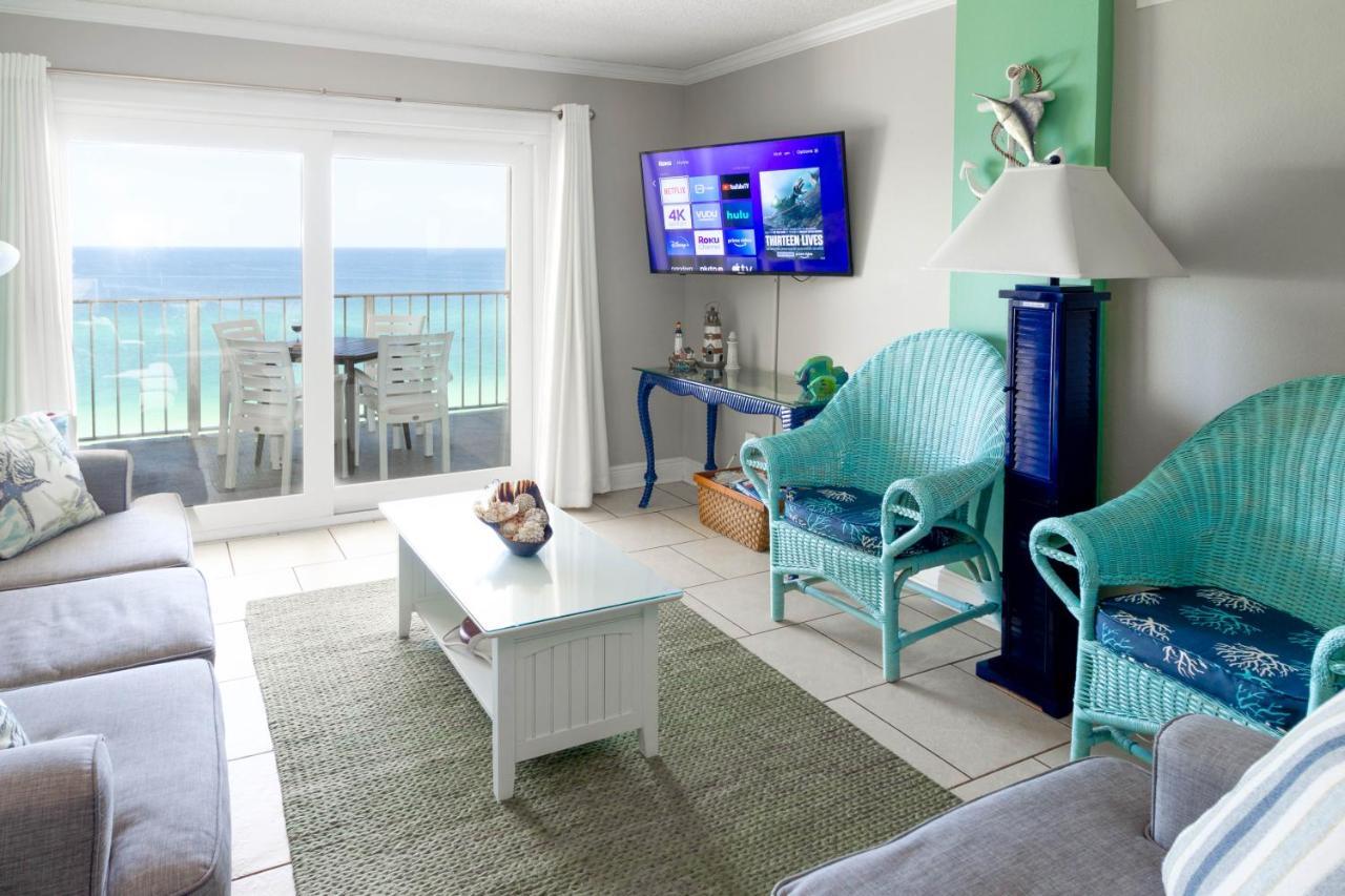 Beachfront & Free Beach Service-Master On Gulf! Panama City Beach Exterior photo
